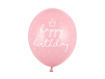 Picture of LATEX BALLOONS HAPPY BIRTHDAY BABY PINK 12 INCH - 6 PACK